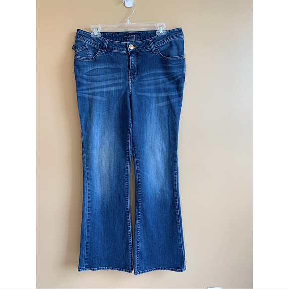 Rock & Republic Denim - Rock & Republic Kasandra Bootcut Jeans BLING 14W